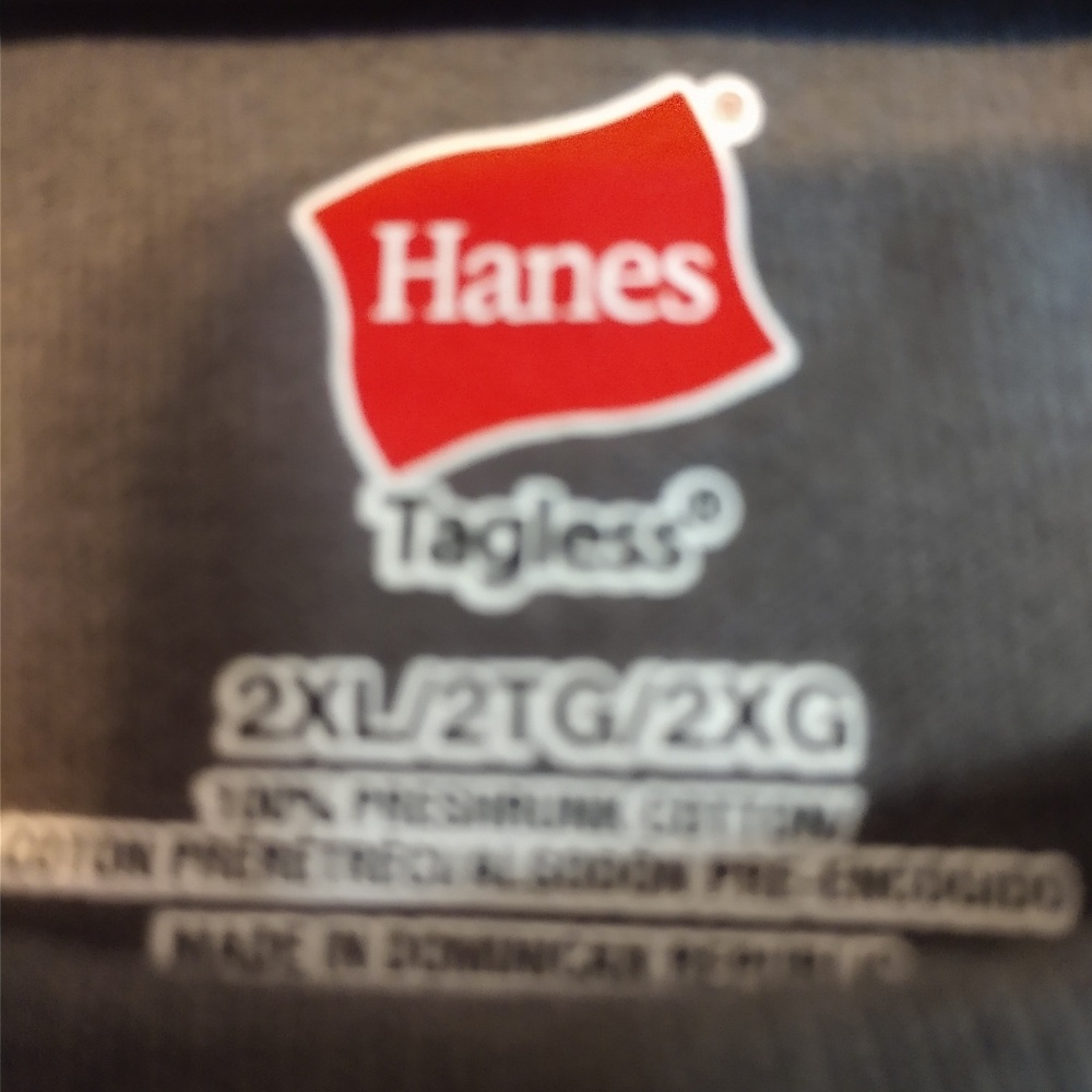 Hanes DadaCorn grey t-shirt NWOT - Picture 3 of 7